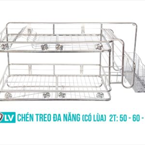 Chén treo đa năng (có lùa) 2 tầng: 50-60-70