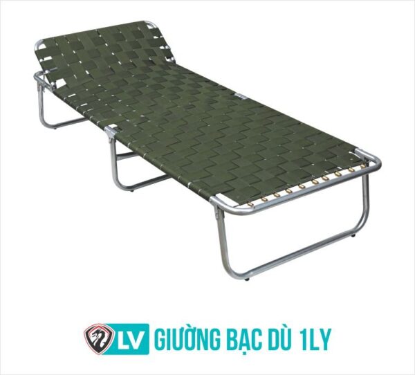 Giường bạc dù 1 ly